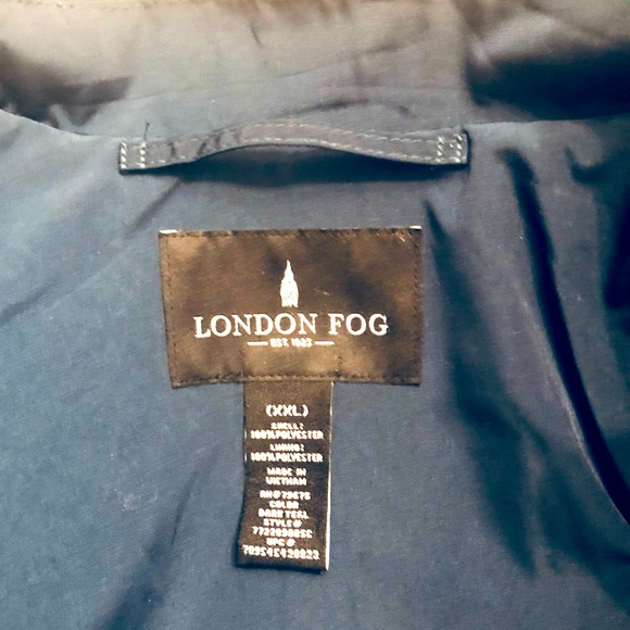 Deep Teal London Fog Women's Water Resistant Single Breasted Trench Coat. - Picture 5 of 16